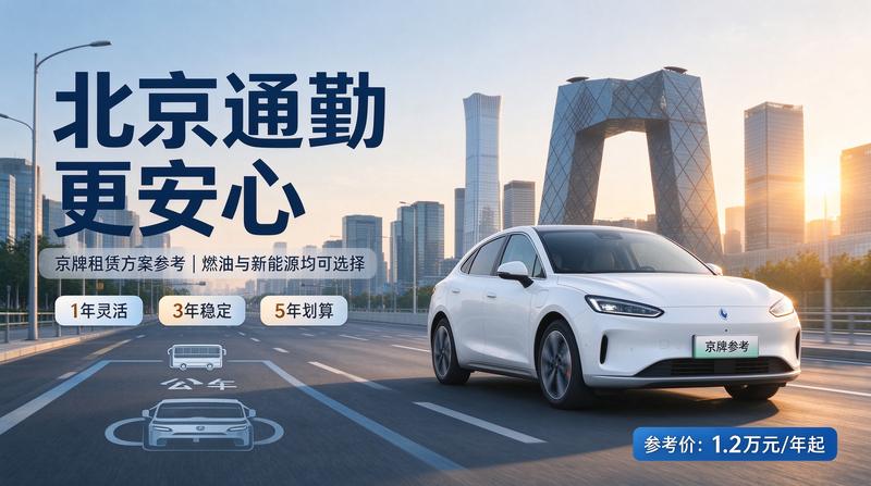 北京小牛京牌租赁服务现场